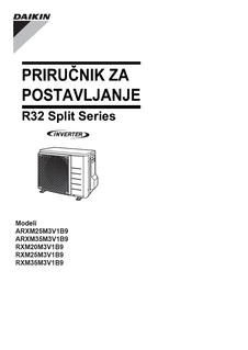 ARXM25-35M9,RXM20-35M9_3PHR386697-3G_Installation manual_Croatian download